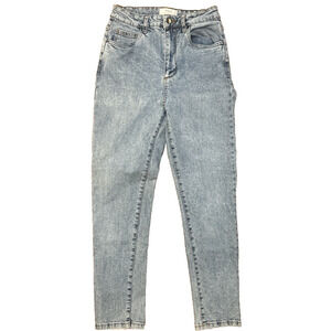 Cotton On Jeans Womens Light Blue 6 Stretch Mom Jean